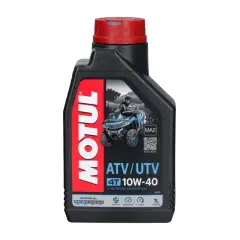 Olej Motul 4T 10W-40 do ATV/UTV. Zastanawiasz się, jaki olej do motocykla? Ten mineralny zapewni ochronę i łatwy start.