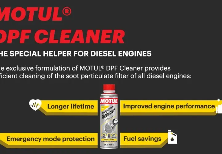 Motul DPF Clean - jak poprawić wydajność silnika i uniknąć kosztów napraw