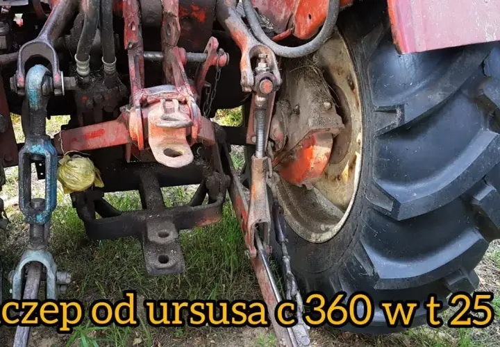 Jak można zrobić zaczep tylny do ciągnika T-25 ruskiego bez problemów