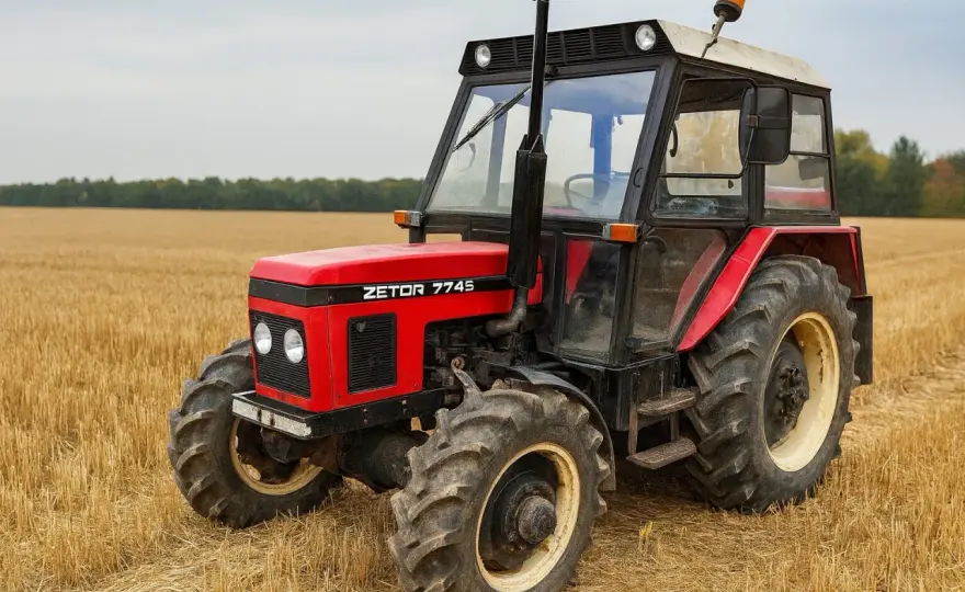Zetor 7745 - Czy ten prosty ciągnik 4x4 nadal ma sens?
