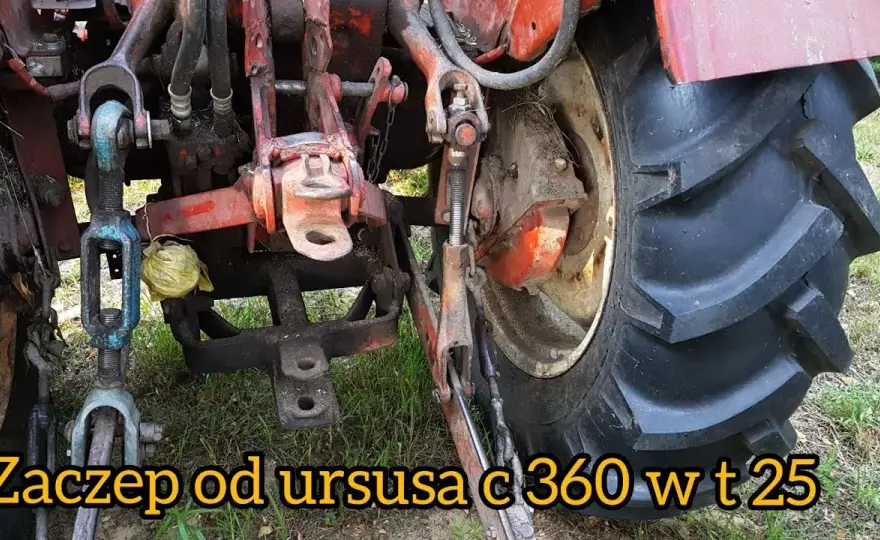 Jak można zrobić zaczep tylny do ciągnika T-25 ruskiego bez problemów