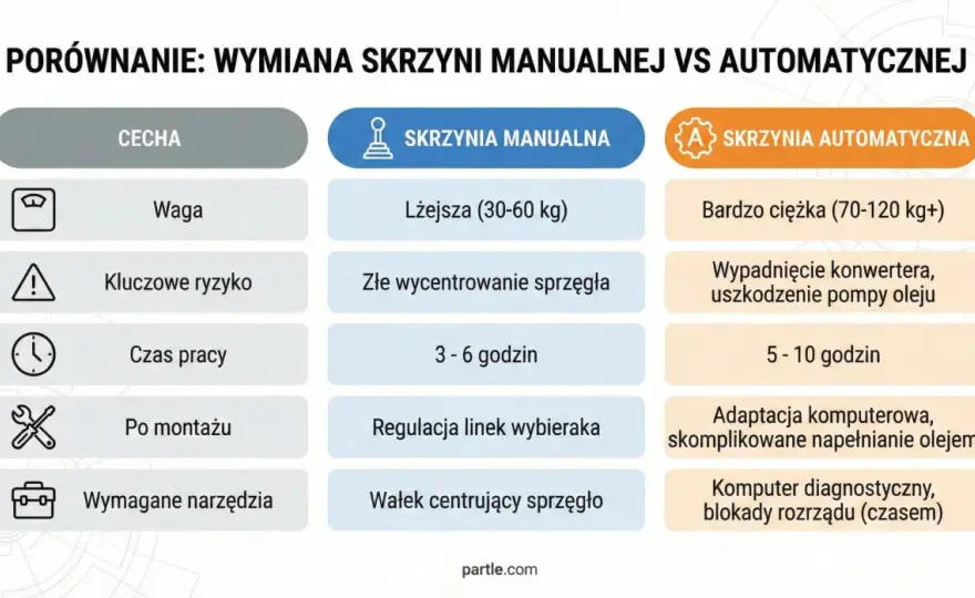 Adaptacja skrzyni automatycznej - Kiedy pomoże, a kiedy nie?
